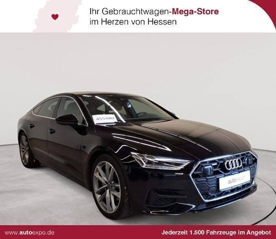 Mythosschwarz metallic Gebraucht 2023 Audi A7 Sport Kleinwagen | 52.290 € (Fairer Preis) - Bild 1/4