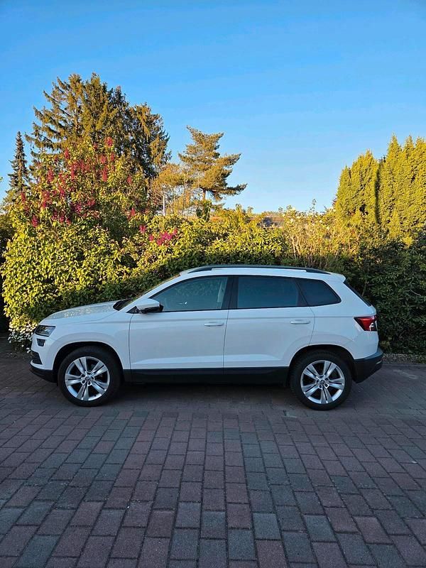 Gebraucht Skoda Karoq Style 116 PS (85 kW) 2019 Weiß SUV