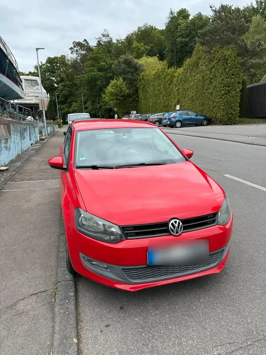 Gebraucht VW Polo 122 PS (89 kW) 2010 Rot Kleinwagen