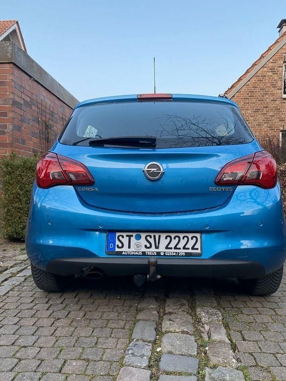 Gebraucht Opel Corsa Edition 90 PS (66 kW) 2018 Blau Kleinwagen