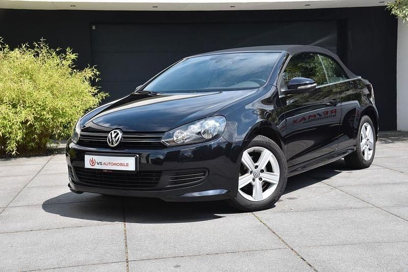 Schwarz Gebraucht 2016 VW Golf Cabriolet Cabrio | 10.450 € (Fairer Preis) - Bild 1/4