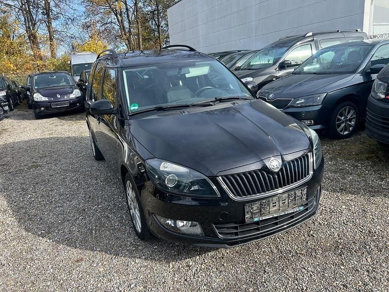 Schwarz Gebraucht 2015 Skoda Roomster Best of Van / Kleinbus | 3.200 € (Superpreis) - Bild 1/4