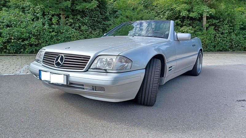 Gebraucht Mercedes SL500 320 PS (235 kW) 1998 Silber Cabrio