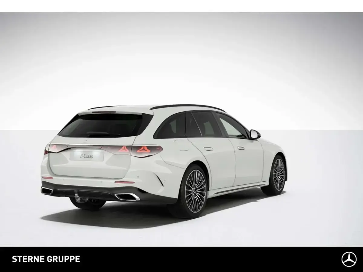 Gebraucht Mercedes E450 AMG 381 PS (280 kW) 2024 Unilack polarweiß Kombi