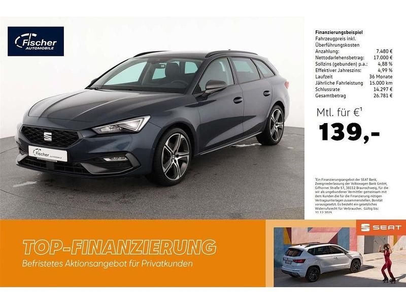 Grau Gebraucht 2022 Seat Leon FR Kombi | 24.480 € (Fairer Preis) - Bild 1/4