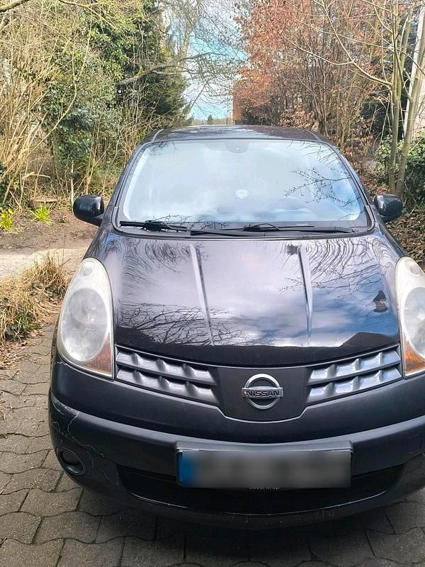 Second-hand Nissan Note 110 CP (80 kW) 2007 Negru Hatchback