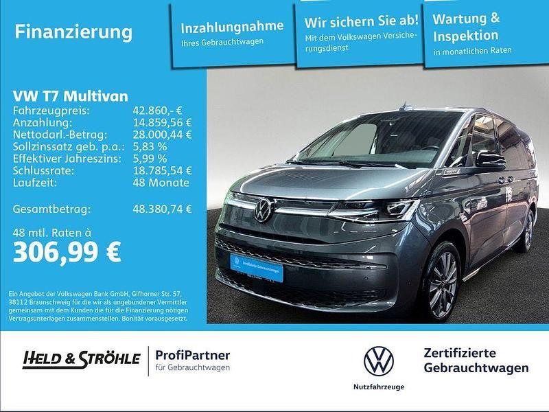 Second-hand VW Multivan Energetic 218 CP (160 kW) 2022 Gri Monovolum