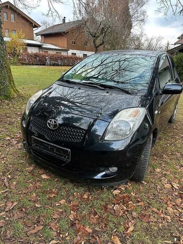 Schwarz Gebraucht 2007 Toyota Yaris Kleinwagen | 1.499 € (Fairer Preis) - Bild 1/4