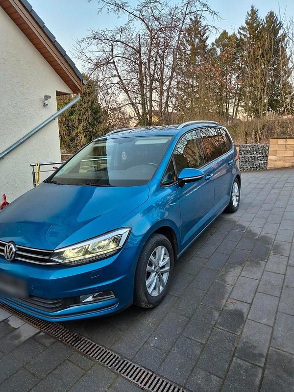 Gebraucht VW Touran 115 PS (84 kW) 2016 Blau Van / Kleinbus