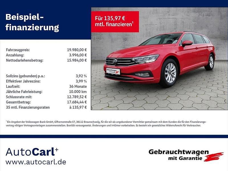 Tornadorot Gebraucht 2023 VW Passat Business Kombi | 19.980 € (Superpreis) - Bild 1/4