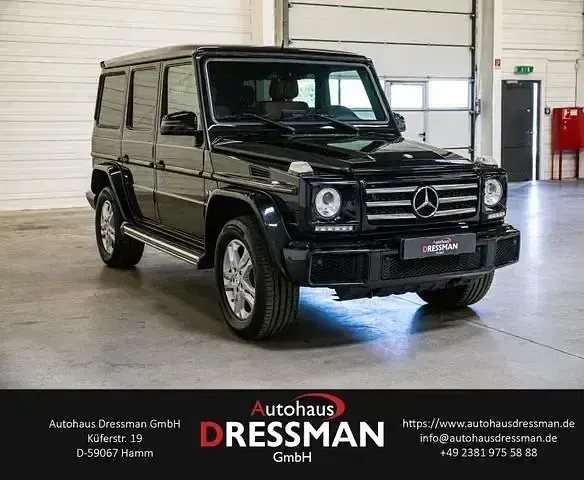 Gebraucht Mercedes G500 421 PS (309 kW) 2017 Obsidianschwarz metallic SUV