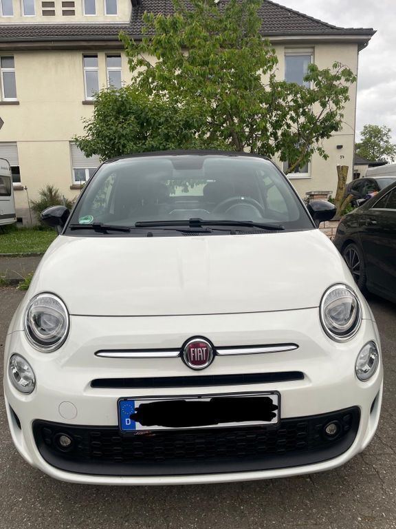Weiß Gebraucht 2021 Fiat 500 Kleinwagen | 13.600 € (Fairer Preis) - Bild 1/4