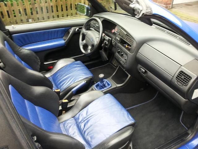 Gebraucht VW Golf Cabriolet 122 PS (89 kW) 1995 Blau Cabrio