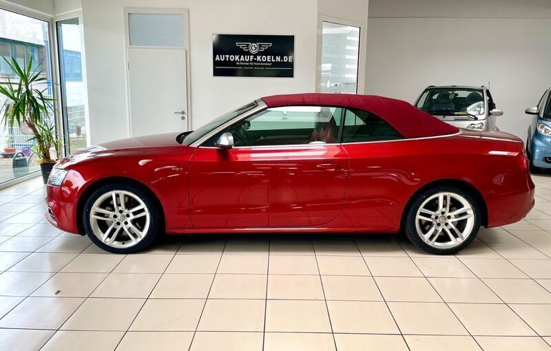 Rot Gebraucht 2013 Audi S5 Cabriolet S-Line Cabrio | 16.990 € (Etwas zu teuer) - Bild 1/4
