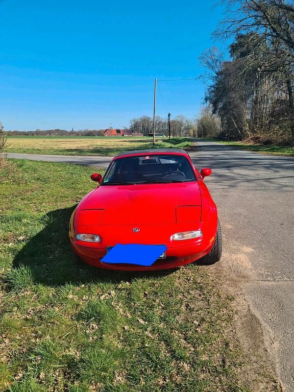 Gebraucht Mazda MX5 1996 Rot Cabrio