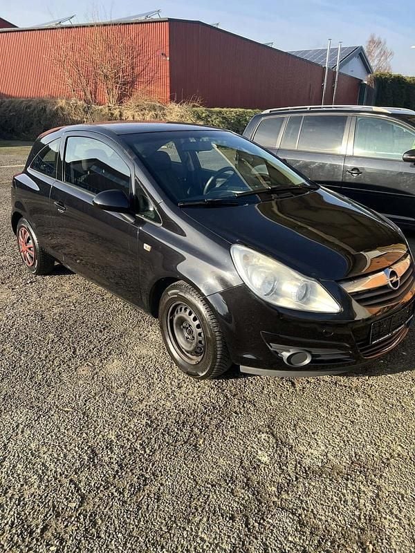 Gebraucht Opel Corsa 82 PS (60 kW) 2010 Schwarz Kleinwagen