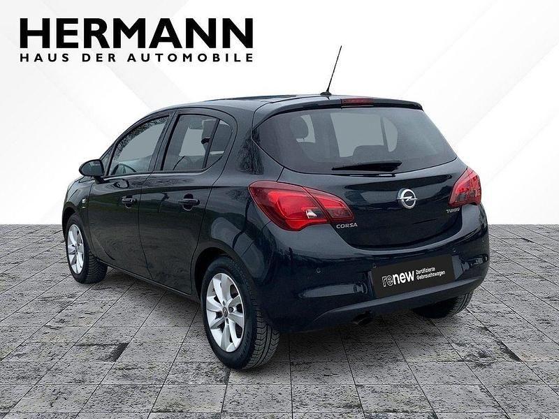 Gebraucht Opel Corsa drive 101 PS (74 kW) 2016 Schwarz Kleinwagen