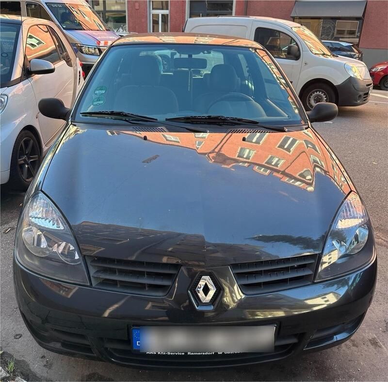 Schwarz Gebraucht 2007 Renault Clio II Kleinwagen | 1.300 € (Fairer Preis) - Bild 1/4