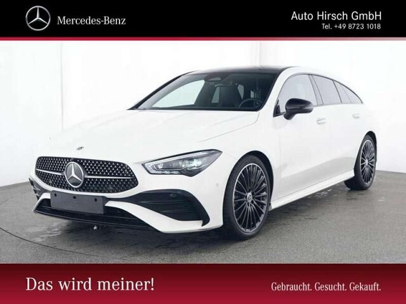 Weiß Gebraucht 2024 Mercedes CLA200 Shooting Brake AMG Kombi | 36.950 € (Etwas zu teuer) - Bild 1/4
