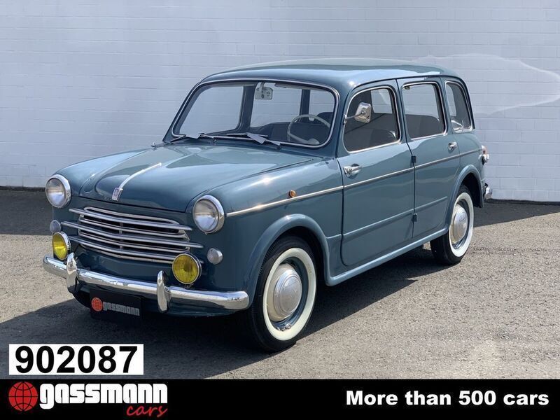 Blau Gebraucht 1955 Fiat 1100 Kombi | 21.900 € - Bild 1/4