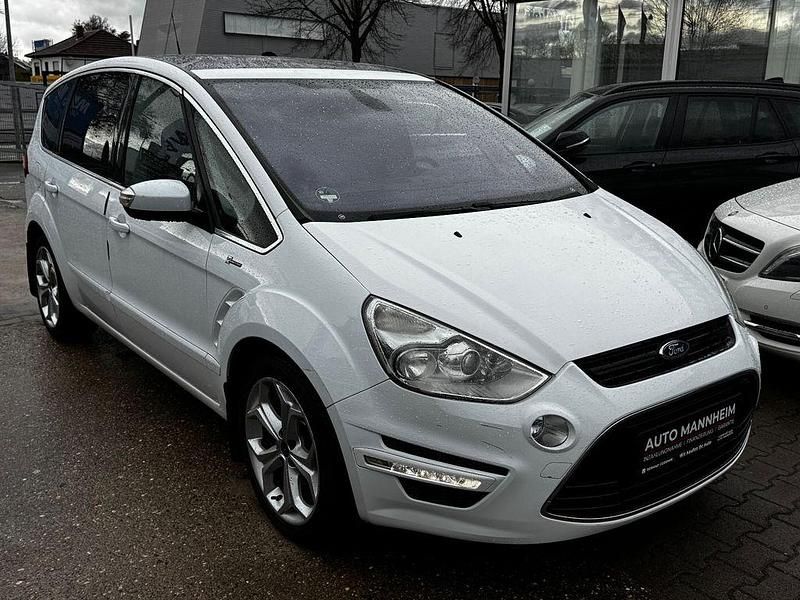 Gebraucht Ford Galaxy Titanium 163 PS (119 kW) 2011 Weiß Van / Kleinbus