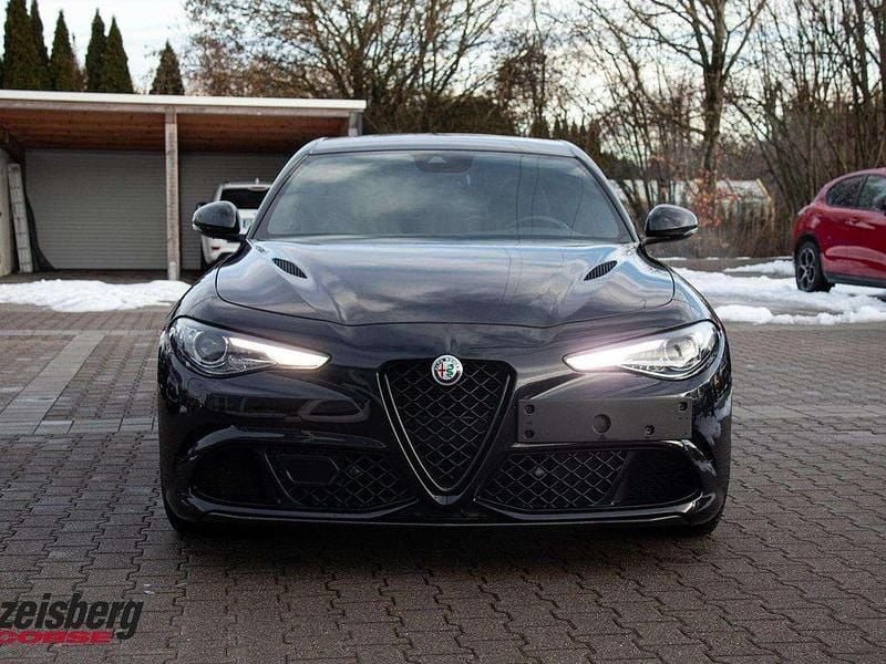 Gebraucht Alfa Romeo Giulia Quadrifoglio Verde 510 PS (375 kW) 2021 Schwarz Limousine