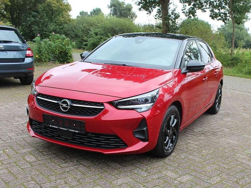 Chili rot/kardio rot Gebraucht 2022 Opel Corsa GS Line Limousine | 16.900 € (Etwas zu teuer) - Bild 1/4