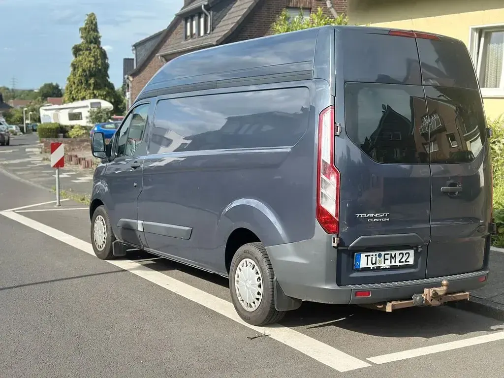 Gebraucht Ford Transit Custom 101 PS (74 kW) 2014 Blau Van / Kleinbus