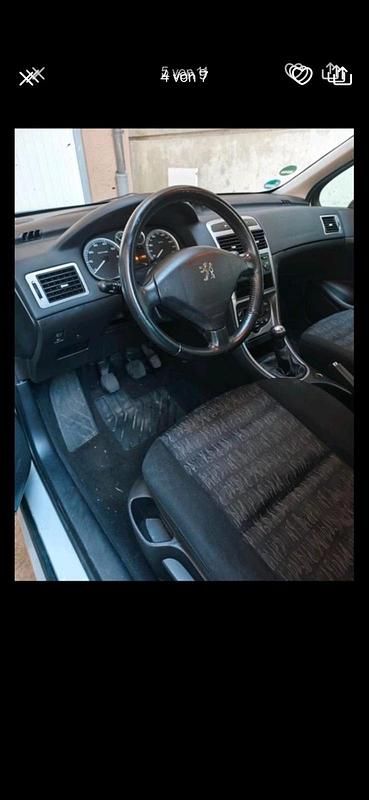 Gebraucht Peugeot 307 80 PS (58 kW) 2004 Silber Kleinwagen