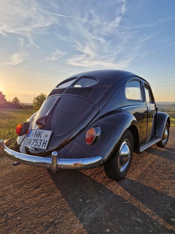 Schwarz Gebraucht 1953 VW Käfer Limousine | 23.900 € - Bild 1/4