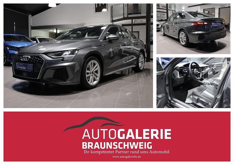 Grau Gebraucht 2022 Audi A3 S-Line Limousine | 22.750 € (Guter Preis) - Bild 1/4