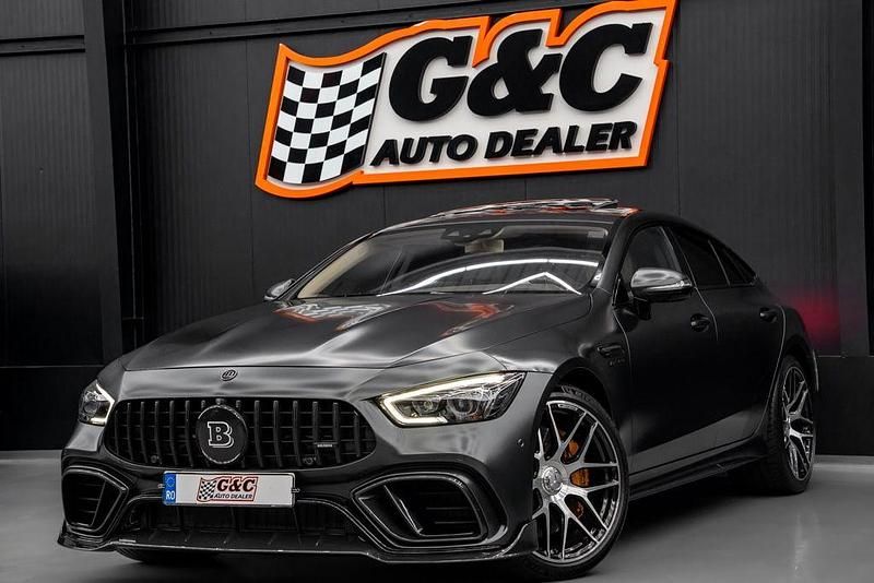 Grau Gebraucht 2019 Mercedes AMG GT AMG Limousine | 99.900 € - Bild 1/4