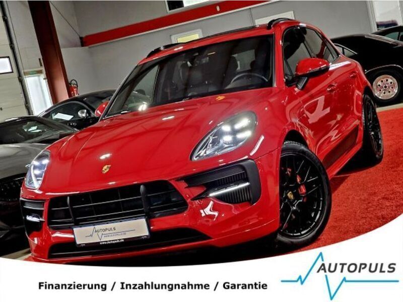 Karminrot (metallic) Gebraucht 2020 Porsche Macan SUV | 63.980 € (Superpreis) - Bild 1/3