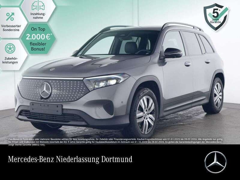Grau Gebraucht 2024 Mercedes EQB300 Electric Art SUV | 39.990 € (Fairer Preis) - Bild 1/3