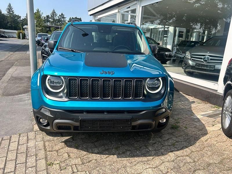 Blau Gebraucht 2021 Jeep Renegade Trailhawk SUV | 20.900 € (Fairer Preis) - Bild 1/4