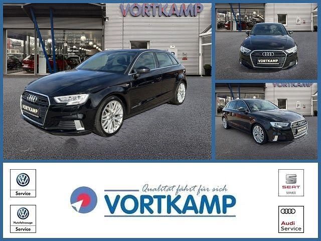 Mythosschwarz (metallic) Gebraucht 2017 Audi A3 Sportback S-line plus Limousine | 20.950 € (Fairer Preis) - Bild 1/4