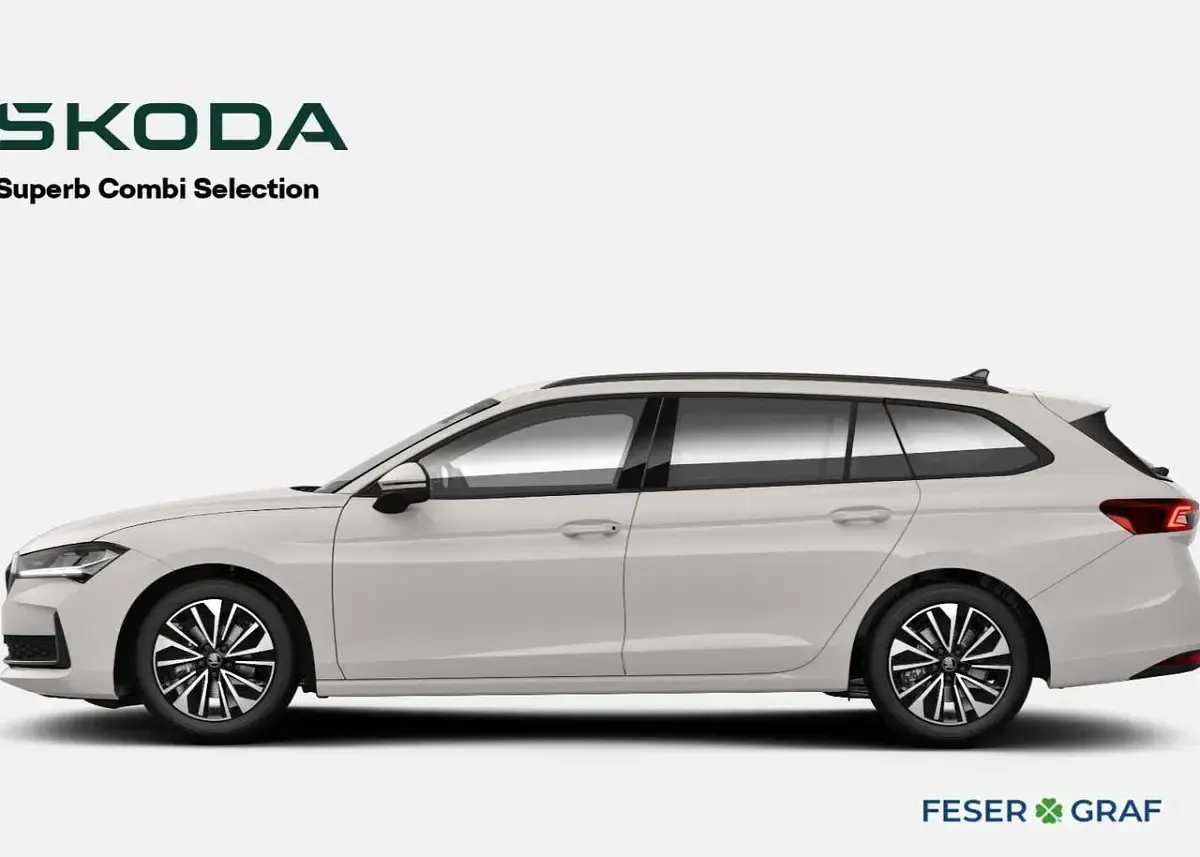 Gebraucht Skoda Superb 150 PS (110 kW) 2026 Kristallweiß Kombi