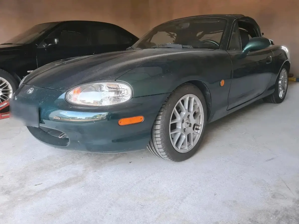 Gebraucht Mazda MX5 110 PS (80 kW) 2000 Grün Cabrio