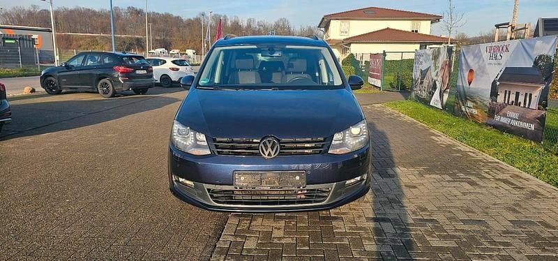 Gebraucht VW Sharan 150 PS (110 kW) 2015 Blau Van / Kleinbus
