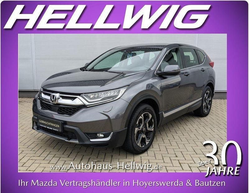 Modern steel metallic (metallic) Gebraucht 2020 Honda CR-V Elegance SUV | 23.980 € (Guter Preis) - Bild 1/4