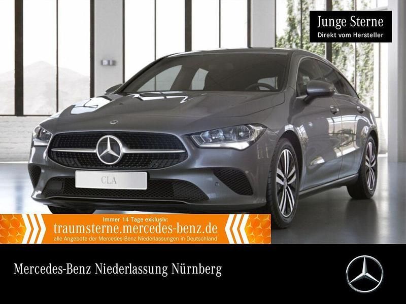 Grau Gebraucht 2021 Mercedes CLA250e Shooting Brake Advanced Kombi | 25.990 € (Guter Preis) - Bild 1/3