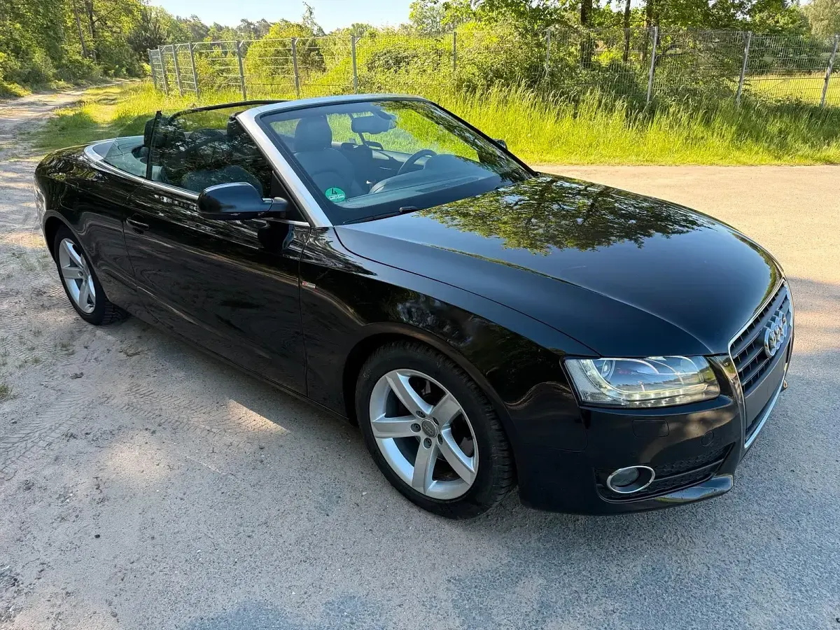 Używany Audi A5 Cabriolet 2011 Czarny Kabriolet