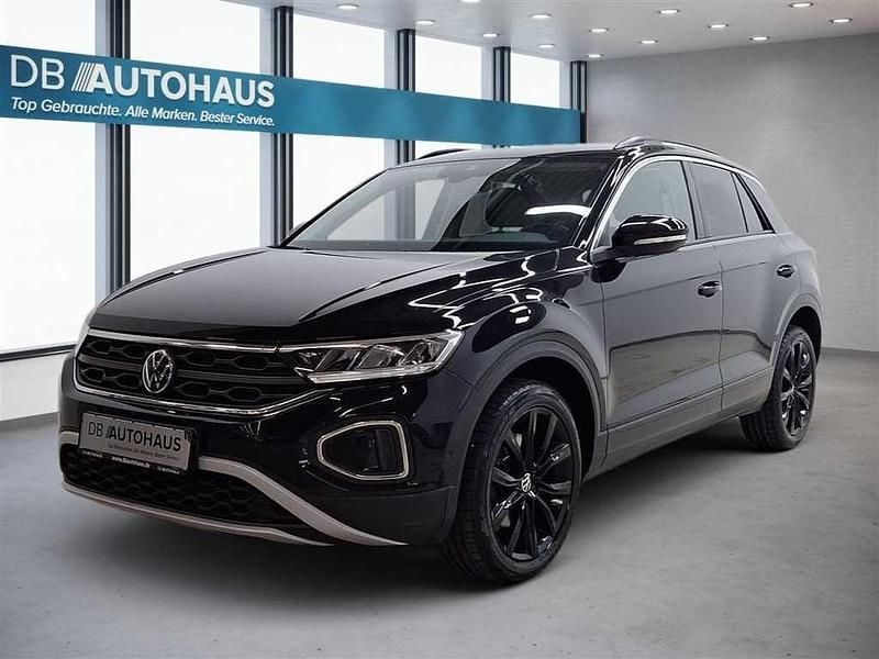 Schwarz Gebraucht 2023 VW T-Roc Life SUV | 22.790 € (Guter Preis) - Bild 1/4