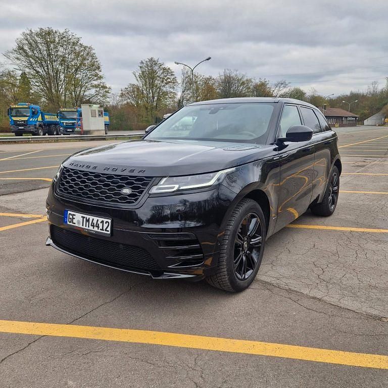 Schwarz Gebraucht 2019 Land Rover Range Rover Velar R-Dynamic SUV | 38.999 € (Teuer) - Bild 1/4
