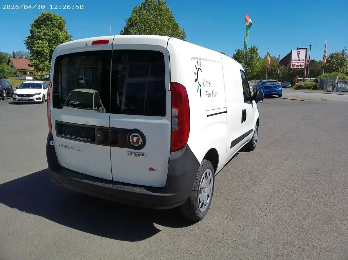 Gebraucht Fiat Doblò Basis 95 PS (69 kW) 2019 Weiß Van / Kleinbus