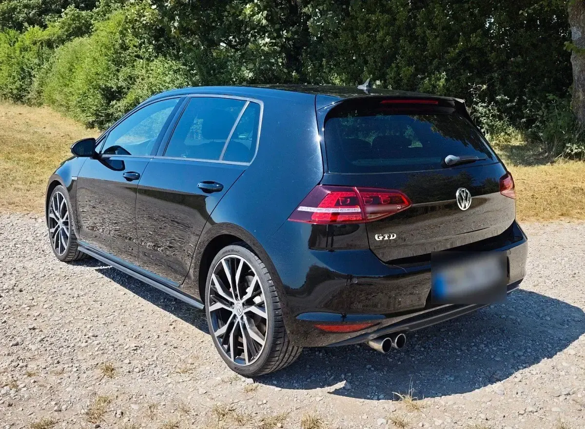 Gebraucht VW Golf VII GTD 184 PS (135 kW) 2014 Schwarz Limousine