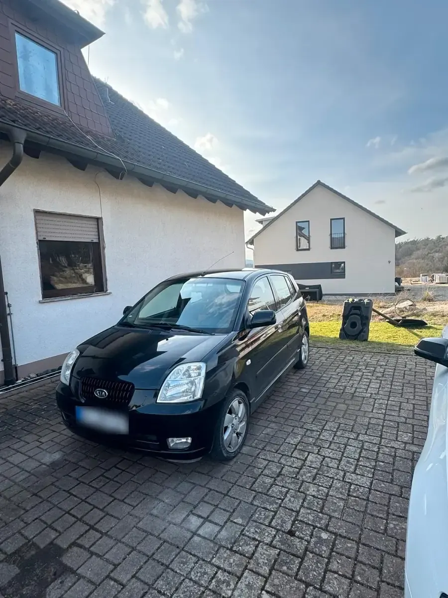 Używany Kia Picanto 65 KM (47 kW) 2007 Czarny Hatchback