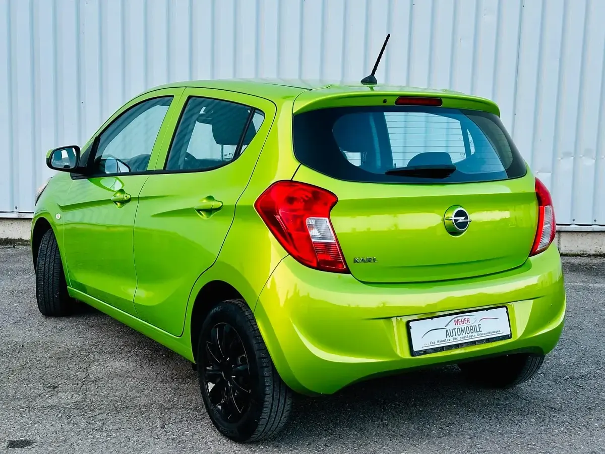 Gebraucht Opel Karl 75 PS (55 kW) 2015 Grün Kleinwagen