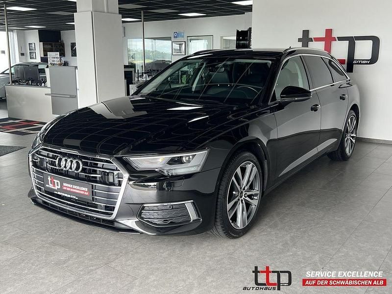 Mythosschwarz metallic Gebraucht 2022 Audi A6 Ambiente Kombi | 35.490 € (Guter Preis) - Bild 1/4