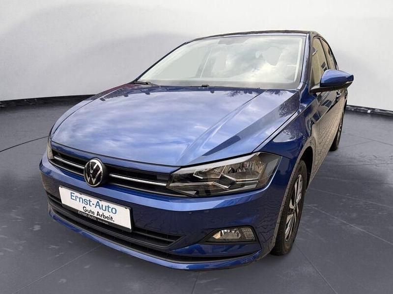 Reef blue metallic (metallic) Gebraucht 2021 VW Polo Active Kleinwagen | 17.680 € (Etwas zu teuer) - Bild 1/3